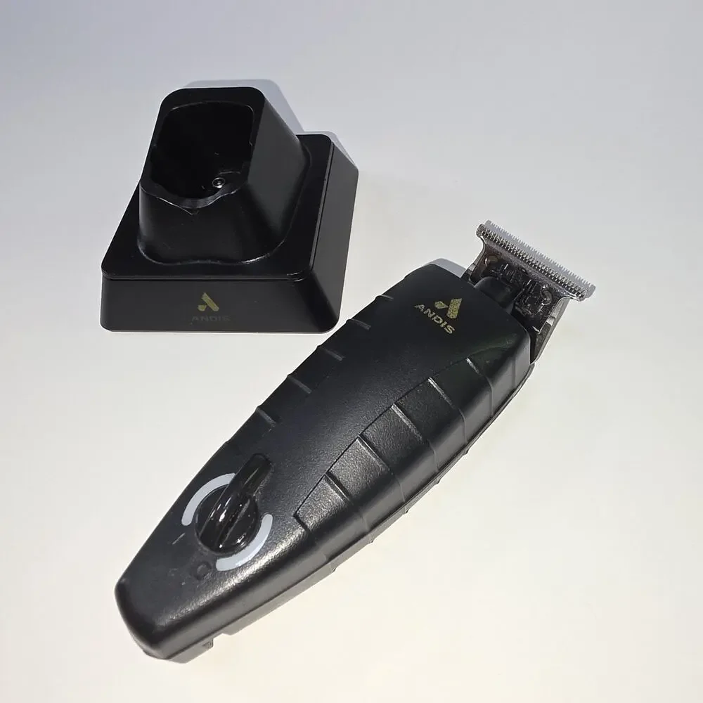 Andis GTX-EXO Cordless Trimmer T-Blade Battery Powered Gray Black Unisex